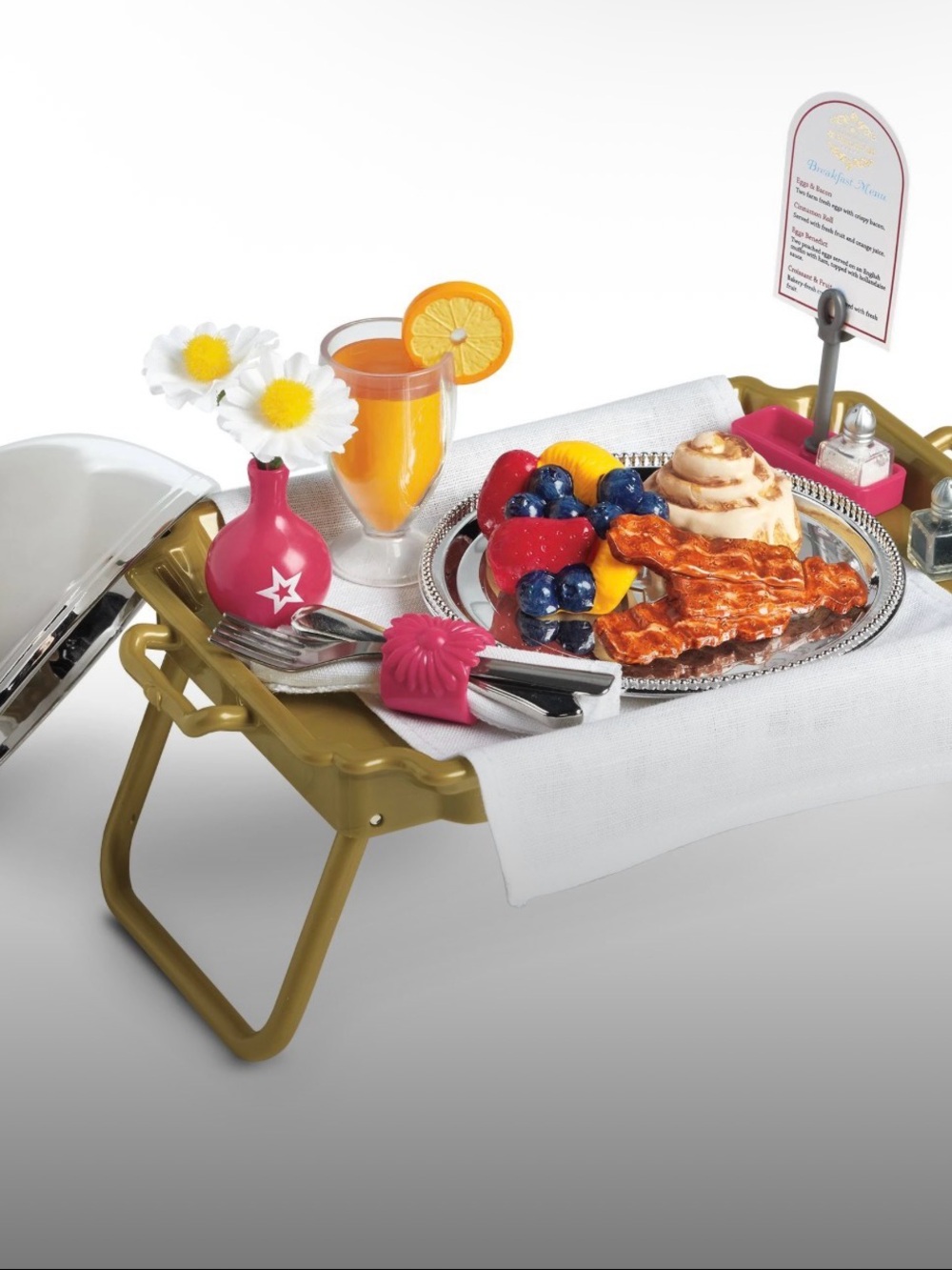 American Girl Grand Hotel Room Service Set